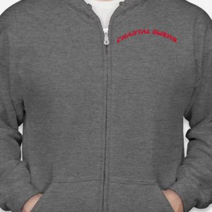 Full zip Hoodie Grey