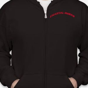 Full Zip Black Hoodie