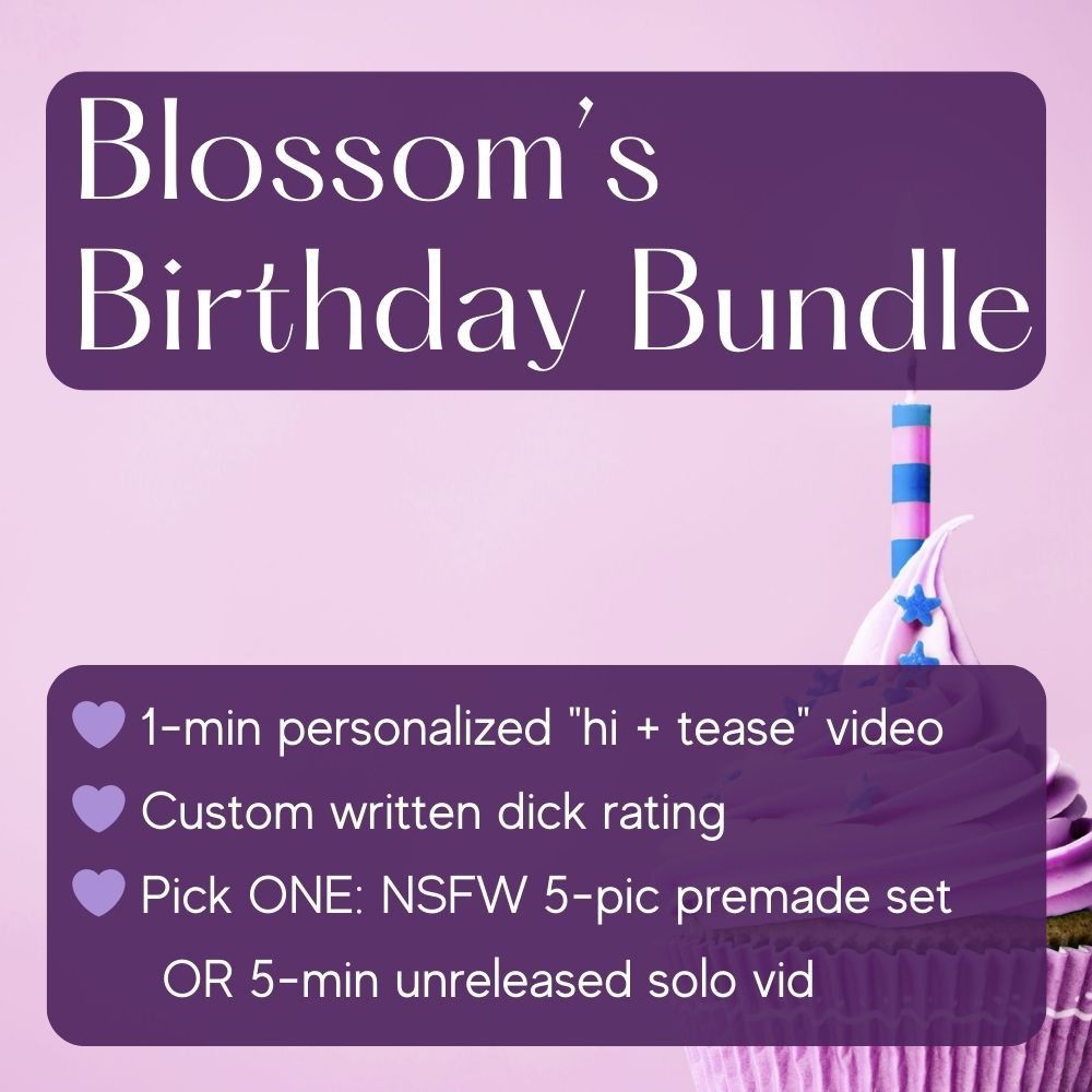 Blossoms Birthday Bundle