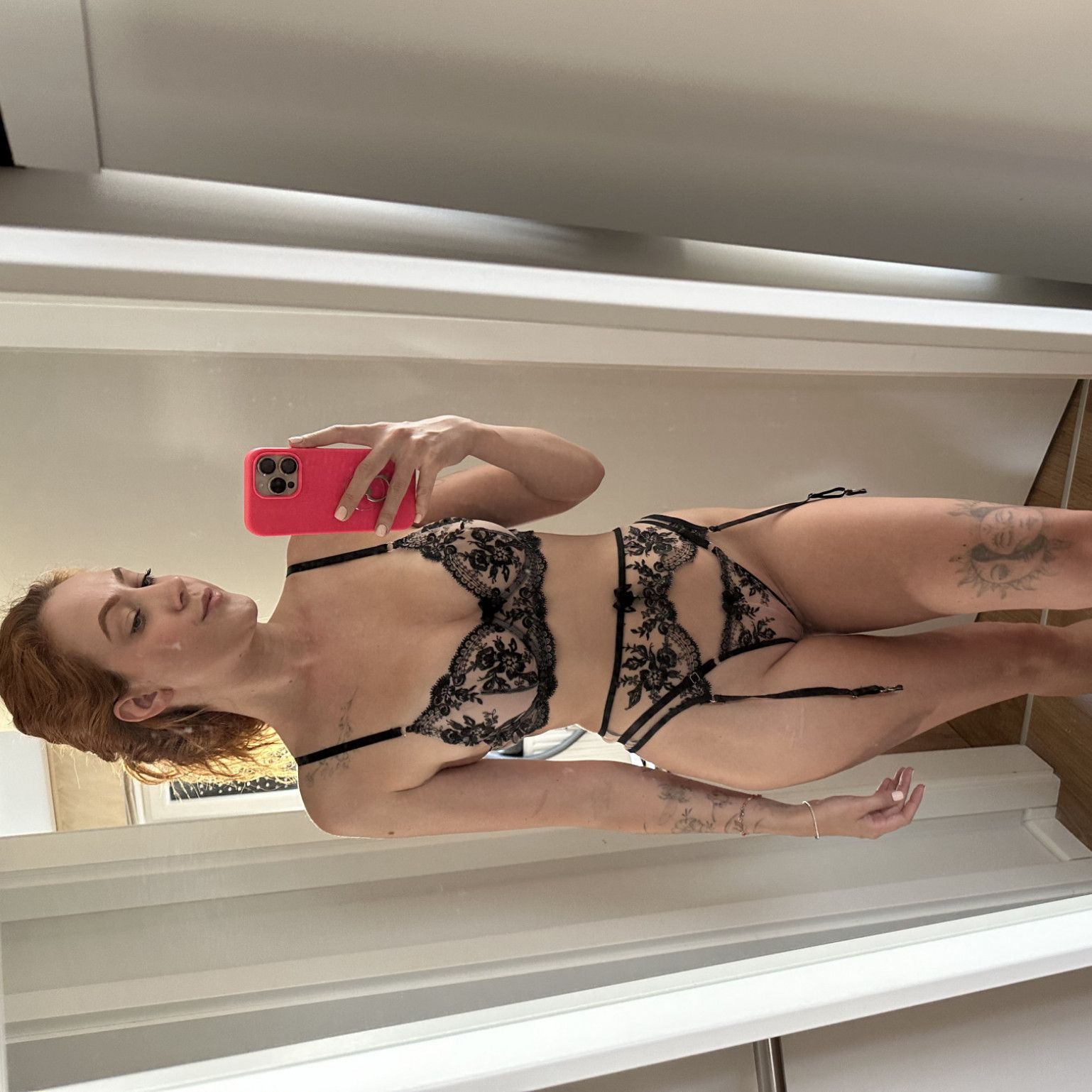 black lingerie cherrycandle