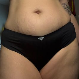 Black Roxy Cheeky Undies