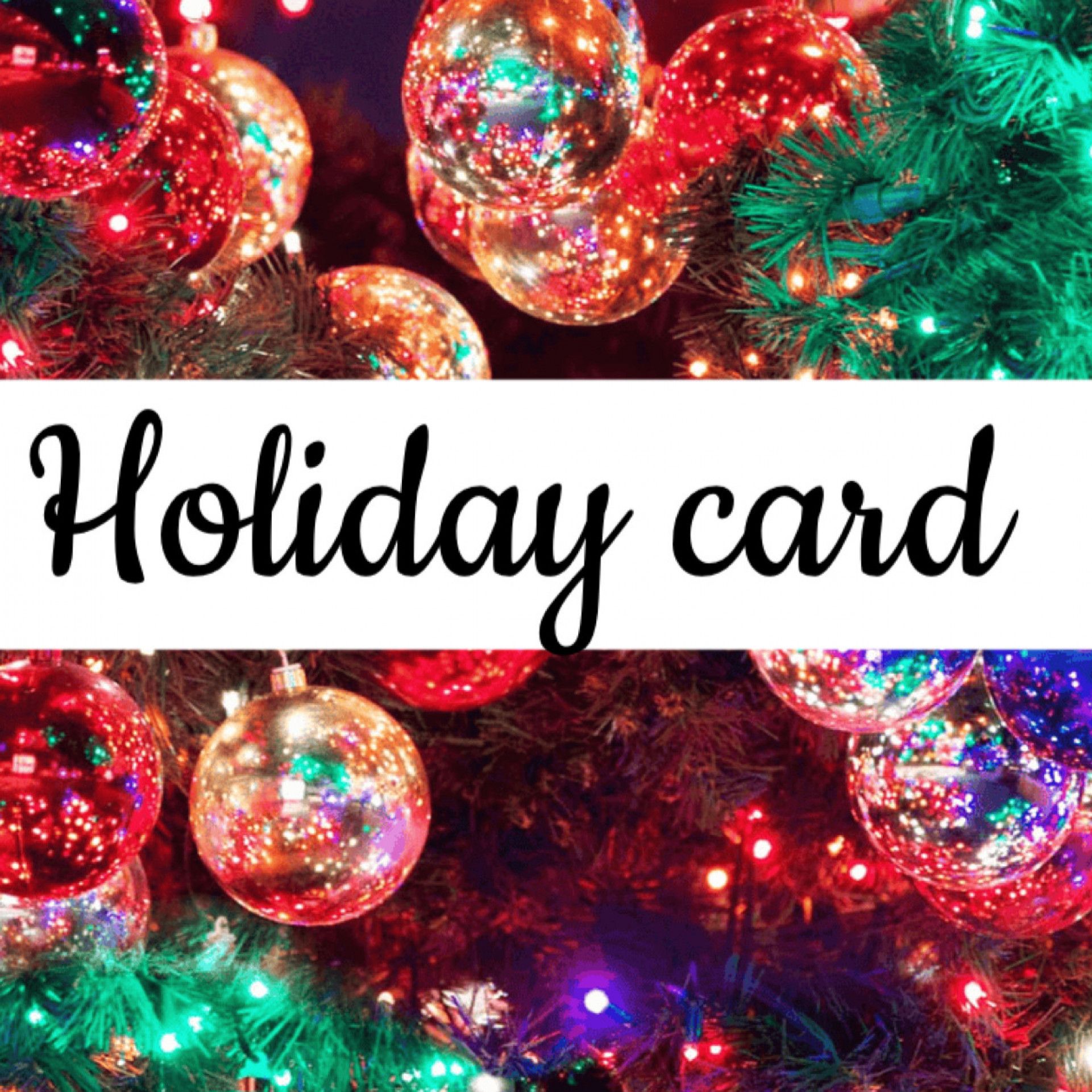 Holiday card