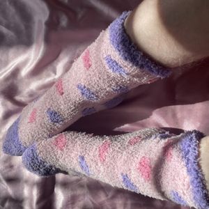 WELL LUVED PINK SOCKS