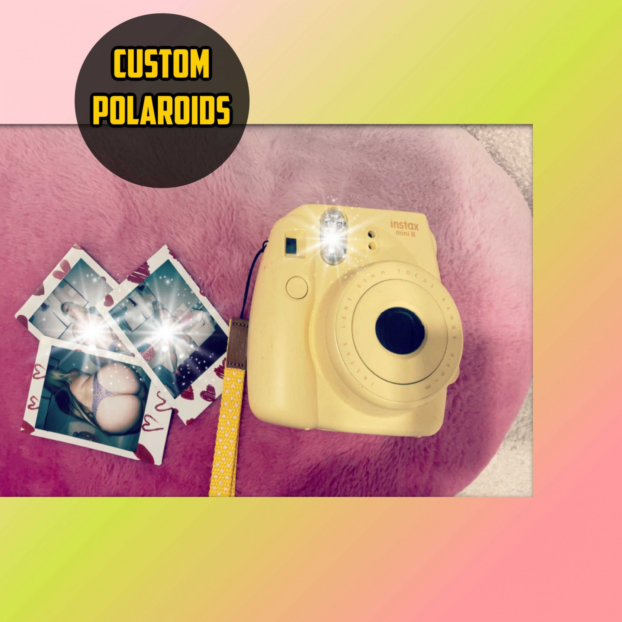 Custom Polaroids