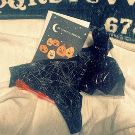 Trick Or Treat Panty Gift Bag