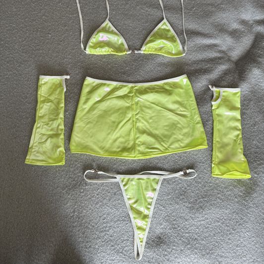 Dirty Neon Green Lingerie