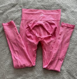 Dirty Ripped Pink Yoga Pants