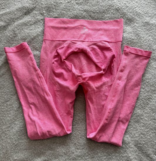 Dirty Ripped Pink Yoga Pants