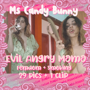 Evil Angry Mama Set: Smoking and Femdom