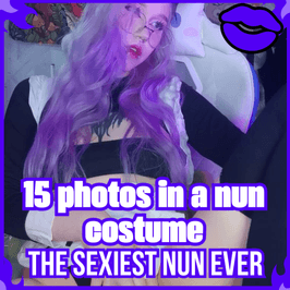 15 photos in a nun costume