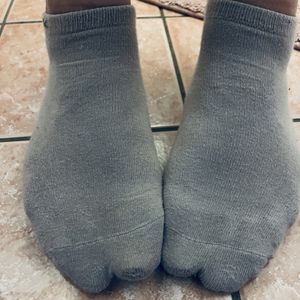 Cozy Grey Socks