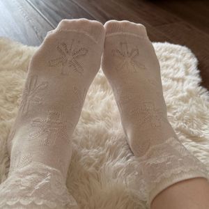 white socks