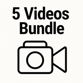 5 Videos Package