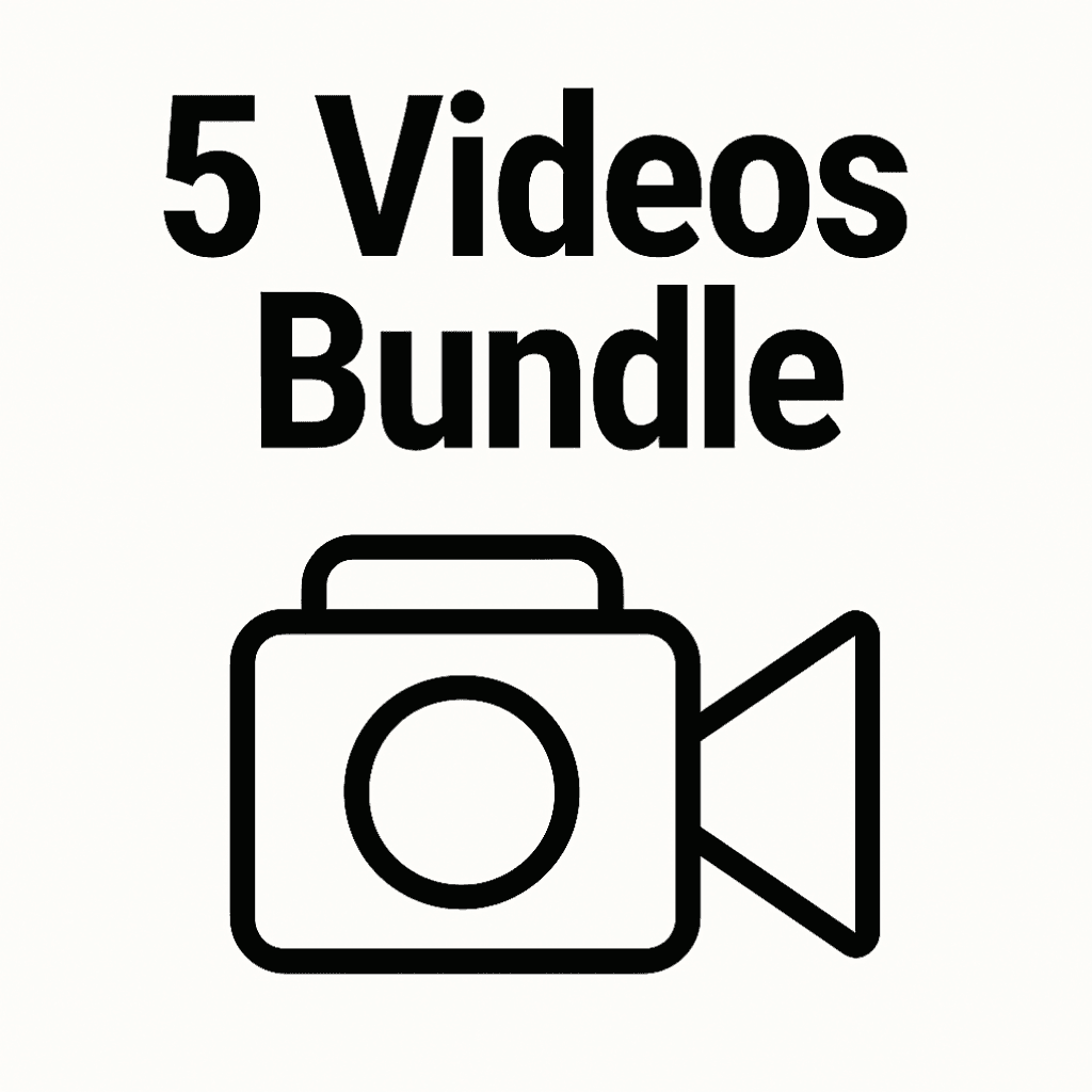 5 Videos Package