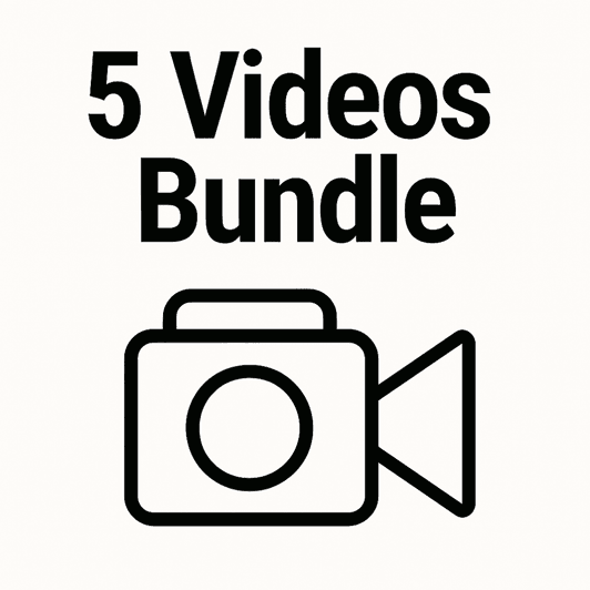 5 Videos Package