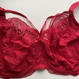 Red Lace Bra And Jarratatels