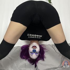 Purple Clown Photoset