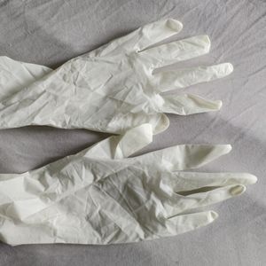 Used Latex Gloves