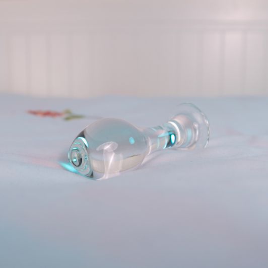 Medium Glass Butt Plug