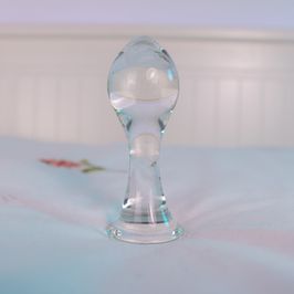 Large Glass Butt Plug
