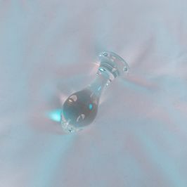 Small Glass Butt Plug