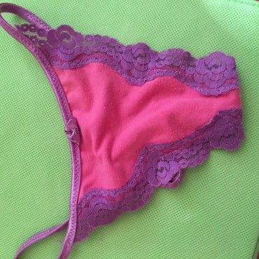 Pink And Purple Thong