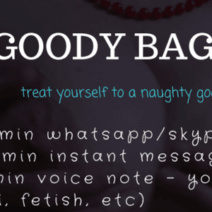 Cam Show and Messaging Goody Bag