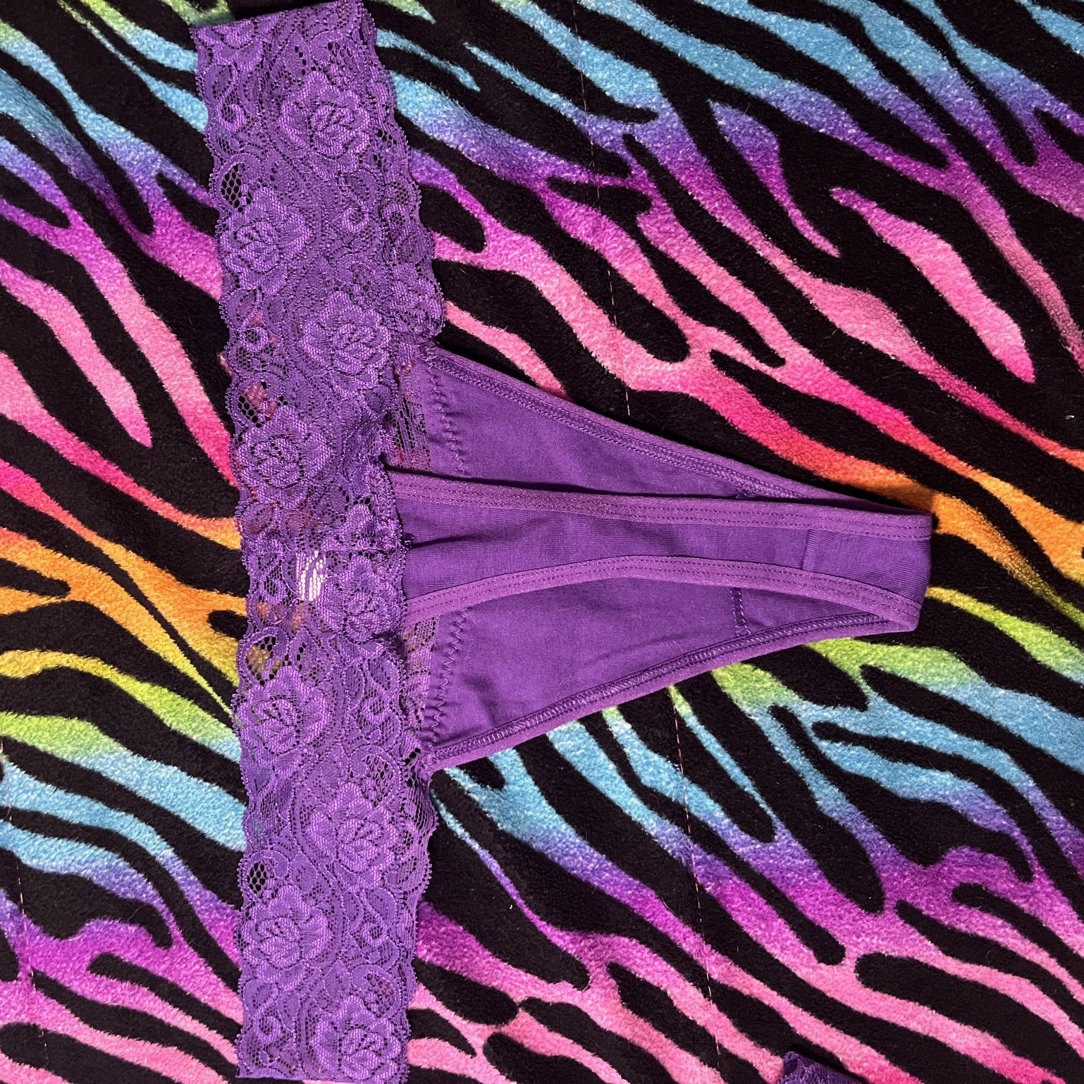 Purple Thong