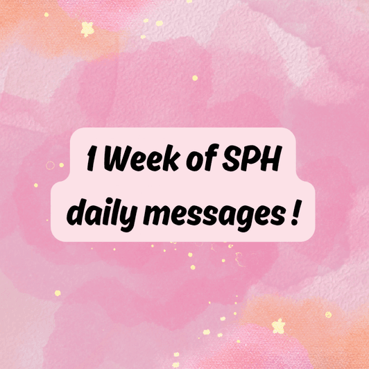 Week long SPH Messges