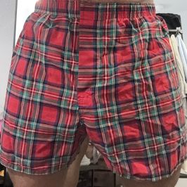 Red Plaid Boxer