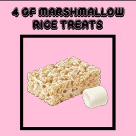 4 Gluten Free Marshmallow Rice Treats