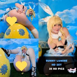 Bunny Lumine HD Easter Cosplay Photoset