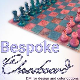 Handmade Bespoke Chessboard