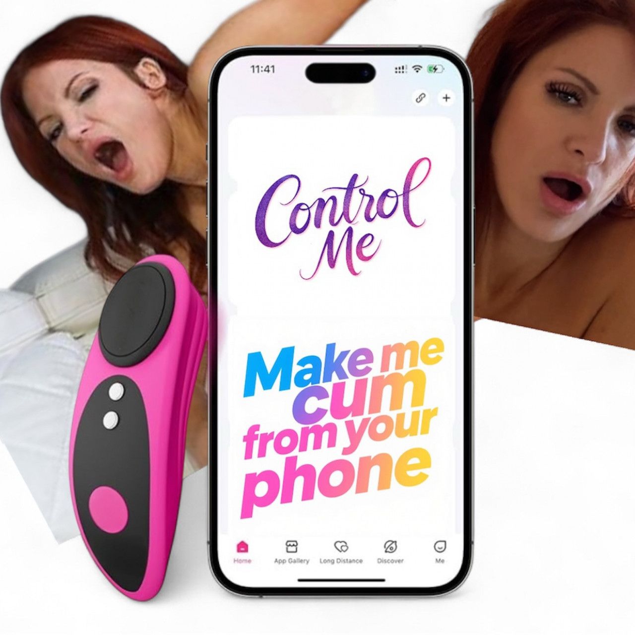 Make me Cum! With Long distance Vibrator