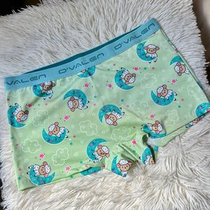 Light Green Sheep Panties Cute Playful
