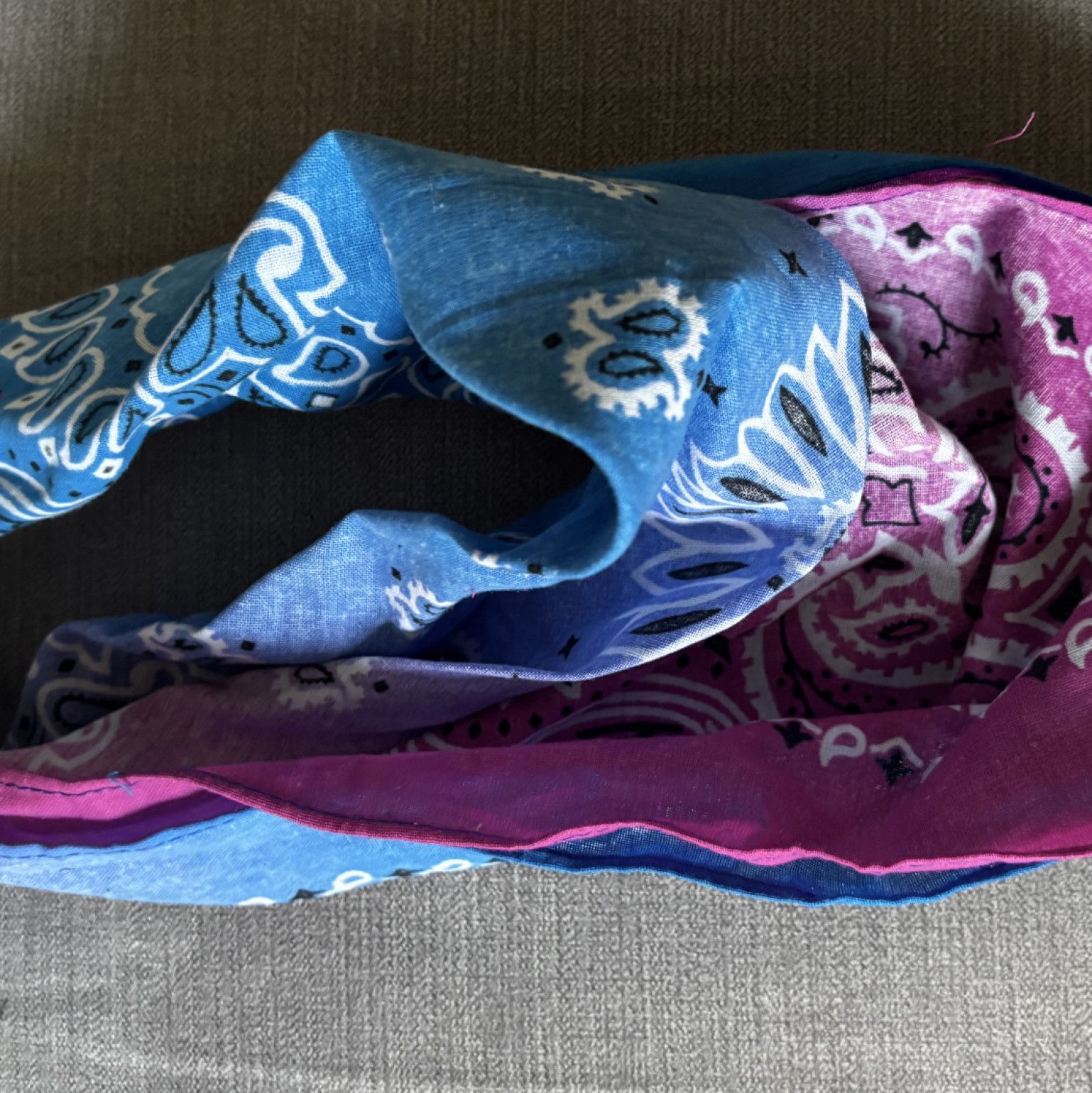 Colorful Bandana from Photoshoot