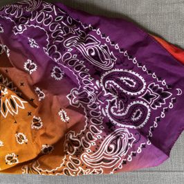 Colorful Bandana from Photoshoot