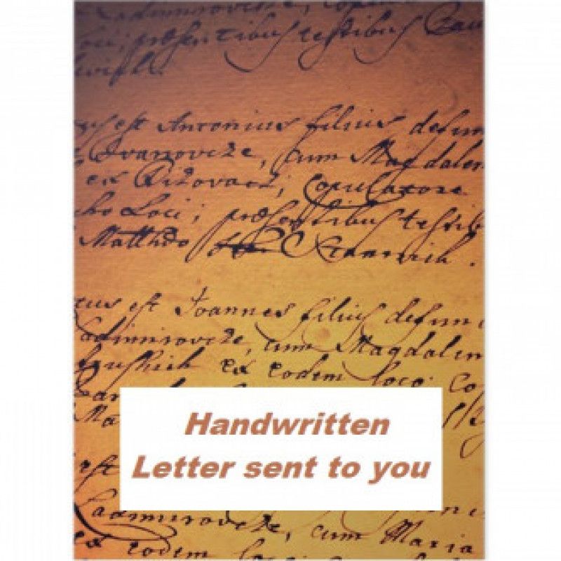 Handwritten Letter Sent to You