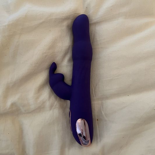 Used Purple Rabbit Vibrator