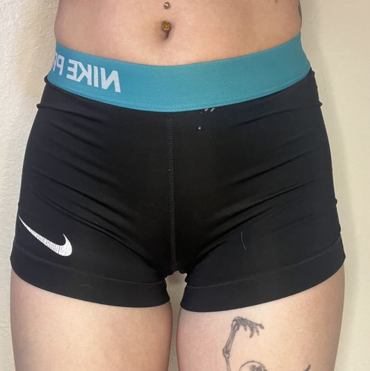 Worn nike pro spandex
