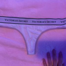 Worn White VS Panties