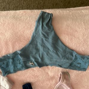 Blue Floral Panties