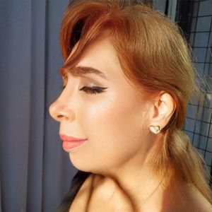 Silver Heart Earrings