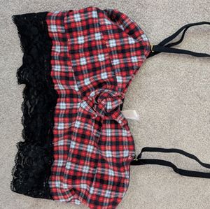 Plaid Crop Top