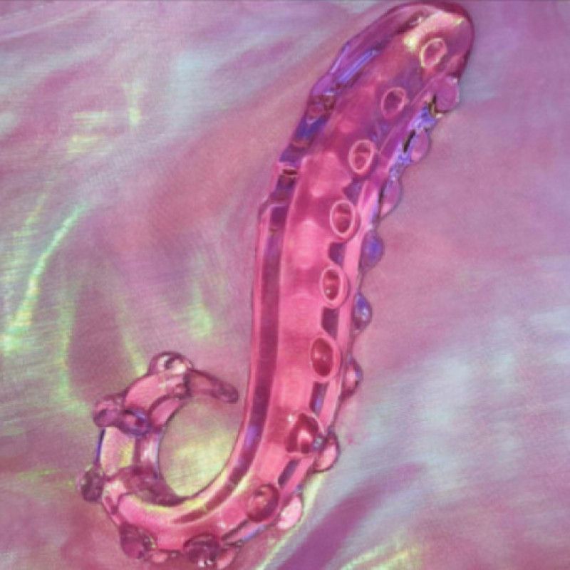 Give me a crystal dildo tentacle