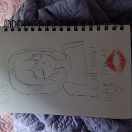 Kissed sketch note