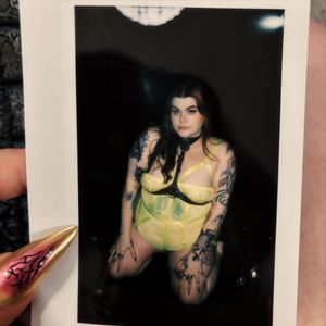 Signed Polaroid