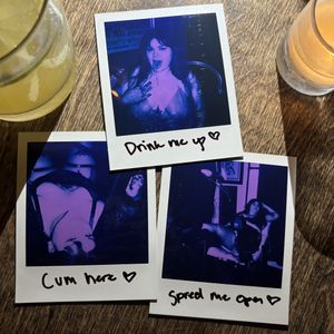 Custom Signed NSFW Polaroid