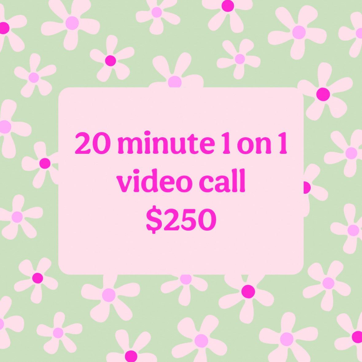 1 on 1 spicy video call