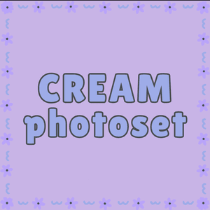 CREAM photoset bundle